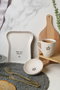 Hermia Set de Desayuno de 3 Piezas en Crema